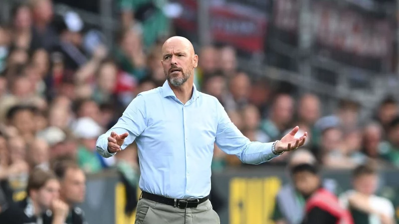 Leverkusens Trainer Erik ten Hag. - &copy; Carmen Jaspersen/dpa