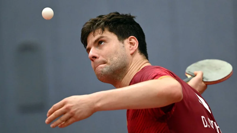 Erfolgreiches Comeback in Las Vegas: Der deutsche Tischtennis-Star Dimitrij Ovtcharov. - © Federico Gambarini/dpa