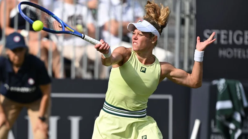 Laura Siegemund sagt, sie habe kein Verständnis für das neue Format des Mixed-Wettbewerbs bei den US Open. - © Arne Dedert/dpa