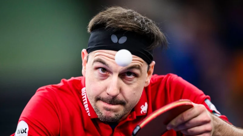 In gut zwei Wochen endet die Erfolgskarriere von Tischtennis-Star Timo Boll. - © Tom Weller/dpa