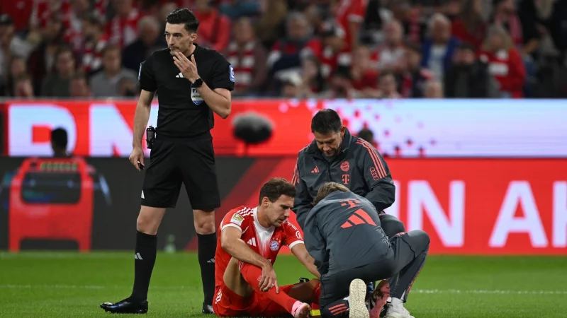Beim vermeintlichen Leipziger Tor war Schiedsrichter Florian Badst&uuml;bner zun&auml;chst nicht im Bilde. - &copy; Sven Hoppe/dpa