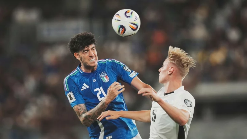 Italien gewann in der WM-Qualifikation nach einigen Problemen am Ende klar gegen Estland. - © Massimo Paolone/LaPresse/dpa