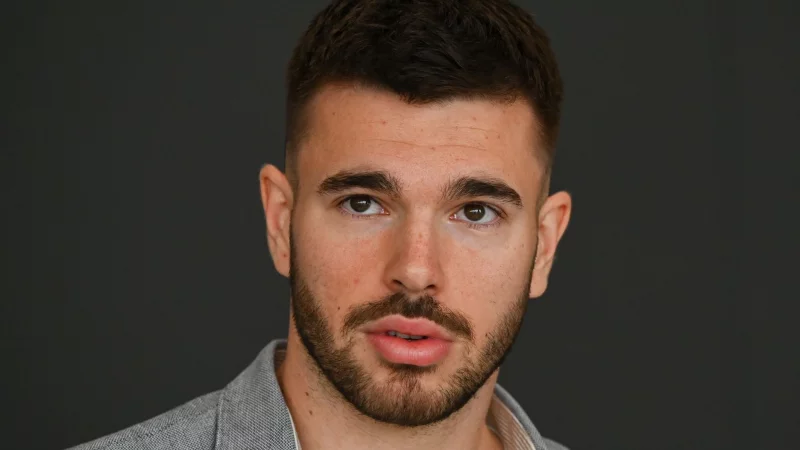 Kämpft gegen seine Doping-Verurteilung: Der HSV-Profi Mario Vuskovic. - © Arne Dedert/dpa