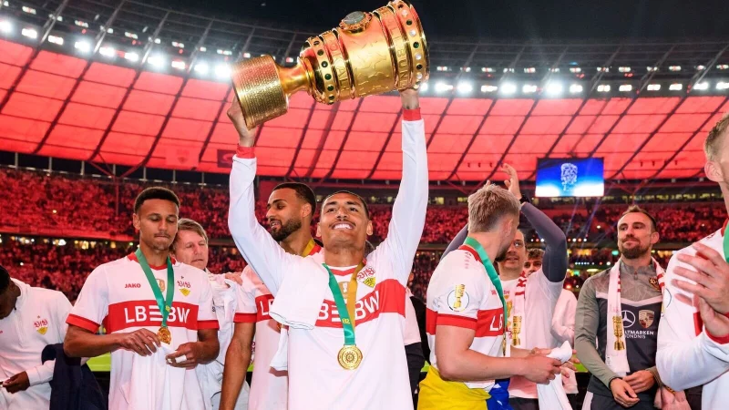 War das Finale im DFB-Pokal das letzte Pflichtspiel von Enzo Millot f&uuml;r den VfB Stuttgart? - &copy; Tom Weller/dpa