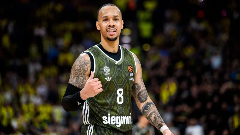 Shabazz Napiers letzter Dreier f&uuml;r den FC Bayern l&ouml;ste Diskussionen aus. - &copy; Tom Weller/dpa