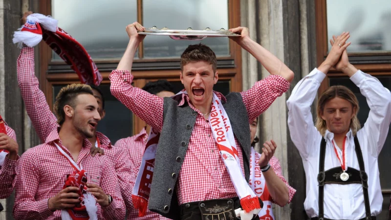 Thomas Müller feierte dauerhaft Titel mit dem FC Bayern. - © picture alliance / dpa