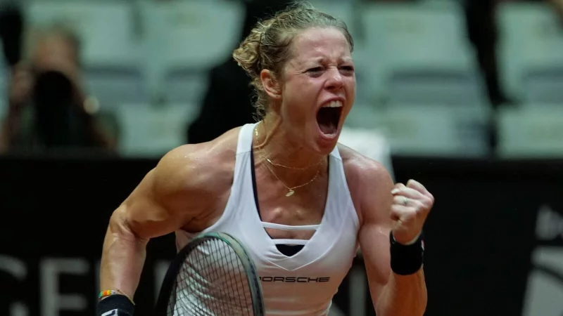 Doppelspezialistin Laura Siegemund will in der Weltgruppe bleiben. - © Andre Penner/AP