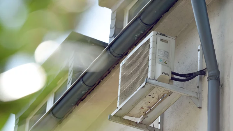 Beschluss mit Einschr&auml;nkungen: Wer eine Klimaanlage fest anbringen will, darf das nur mit Mehrheitserlaubnis der WEG. - &copy; Caroline Seidel-Di&szlig;mannel/dpa/dpa-tmn