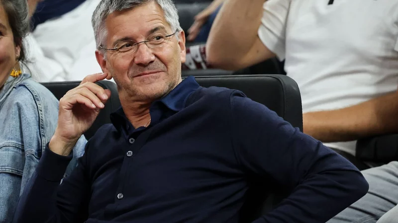 Herbert Hainer stärkt Uli Hoeneß im Streit mit Lothar Matthäus den Rücken. - © Christian Charisius/dpa