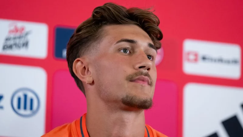 Neuzugang Tom Bischof will beim FC Bayern angreifen. - &copy; Sven Hoppe/dpa