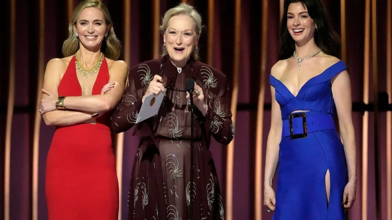 Fast 20 Jahre nach Erscheinen der Kom&ouml;die &laquo;Der Teufel tr&auml;gt Prada&raquo; mit Meryl Streep, Anne Hathaway und Emily Blunt haben die Arbeiten an dem Fortsetzungsfilm begonnen. (Archivbild) - &copy; Chris Pizzello/Invision via AP/dpa