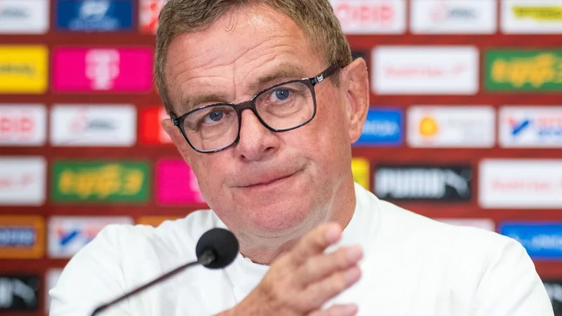 Ralf Rangnick ist seit 2022 Nationaltrainer &Ouml;sterreichs. - &copy; Georg Hochmuth/APA/dpa