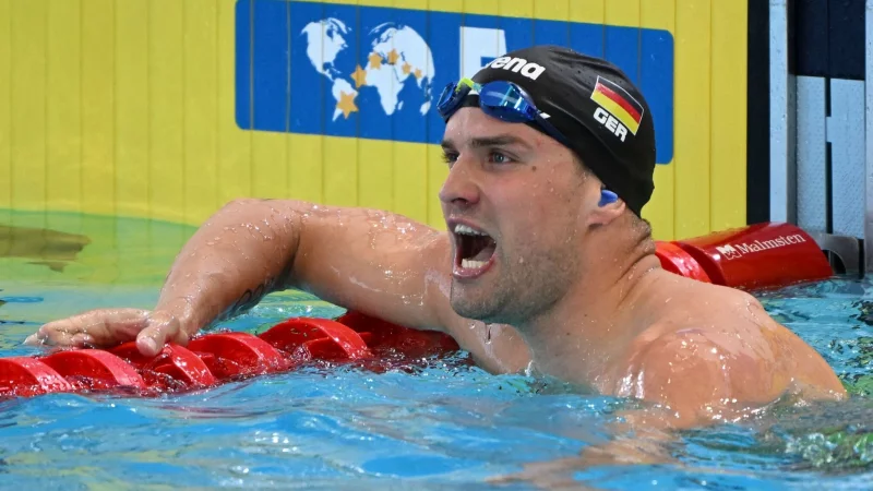 Marius Kusch hat seine Zusage f&uuml;r die umstrittenen Enhanced Games gegeben. - &copy; Asanka Brendon Ratnayake/AP/dpa