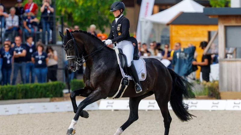 Isabell Werth sammelt bei der EM wieder Medaillen. - &copy; Stefan Lafrentz/dpa