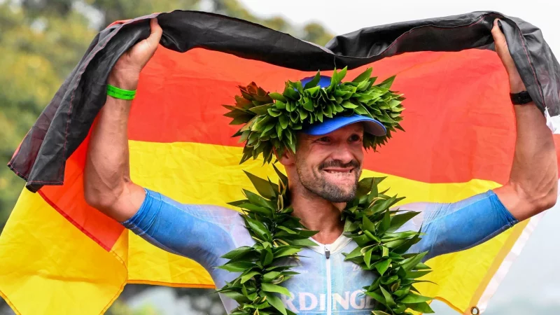 Patrick Lange freut sich über die Rückkehr nach Hawaii. - © Donald Miralle/IRONMAN/dpa