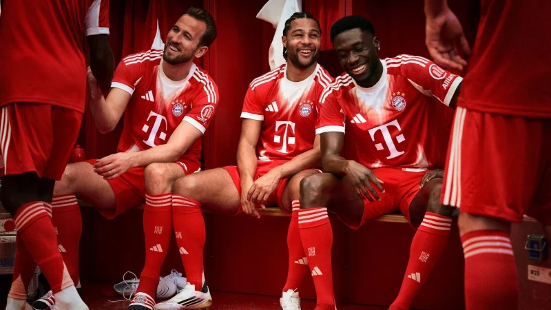 Der FC Bayern hat seine Garderobe aufgeh&uuml;bscht. - &copy; adidas/dpa