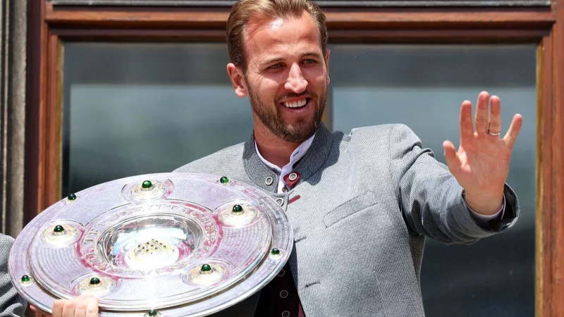 Harry Kane drückt seinem Ex-Club Tottenham Hotspur im Europa-League-Finale die Daumen. - © Karl-Josef Hildenbrand/dpa