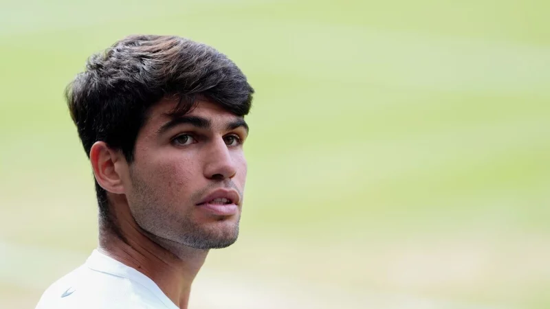 Carlos Alcaraz sagt seine Teilnahme beim Masters in Toronto ab - © John Walton/PA Wire/dpa