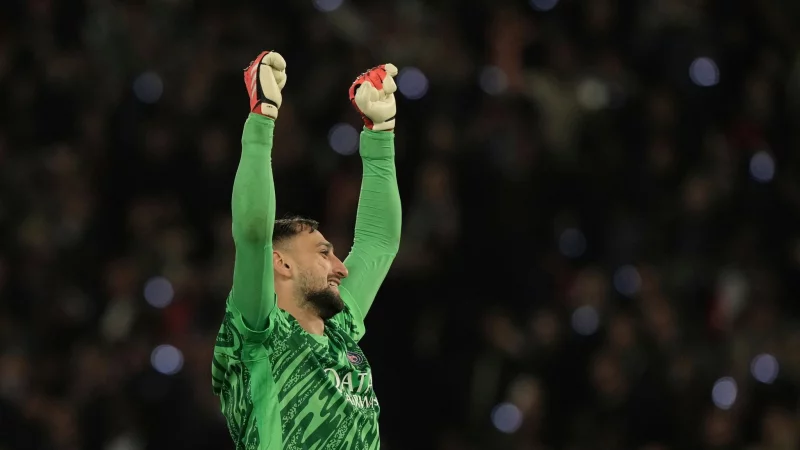 Paris\\\' neuer Champions-League-Held: Gianluigi Donnarumma - © Aurelien Morissard/AP/dpa