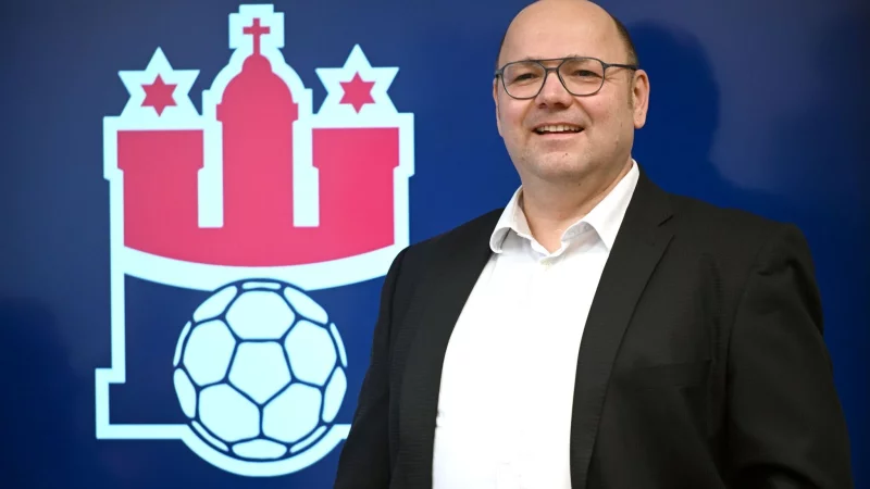 Christian Hüneburg freute sich über die Lizenzerteilung für den HSV Hamburg. - © Michael Schwartz/dpa