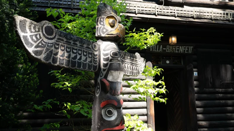 Das Karl-May-Museum in Radebeul bekommt ein neues Empfangsgeb&auml;ude. (Archivbild) - &copy; Sebastian Kahnert/dpa