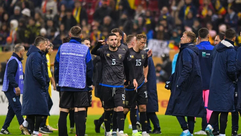 Die UEFA erkl&auml;rt Rum&auml;nien zum Sieger der Partie gegen den Kosovo. - &copy; Alexandru Dobre/AP/dpa