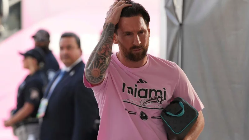 Hatte keinen Grund zur Freude: Lionel Messi. - © Lynne Sladky/AP/dpa