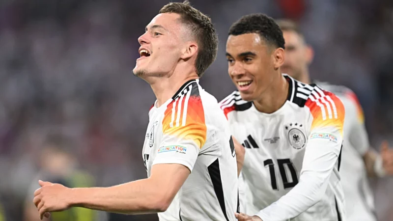 Im deutschen Nationalteam harmonieren Florian Wirtz und Jamal Musiala gut - ginge das auch beim FC Bayern? - © Sven Hoppe/dpa