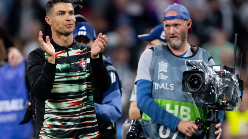 Portugals Cristiano Ronaldo steht auch beim Nations-League-Finale am Sonntag im Fokus. - © Sven Hoppe/dpa