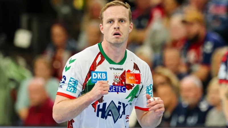 Der SC Magdeburg ließ sich beim HC Erlangen nicht überraschen und übernahm mit dem Sieg vorläufig die Tabellenführung in der Bundesliga. - © Frank Molter/dpa