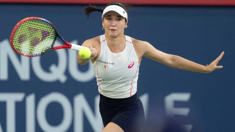 Eva Lys war im Duell mit Iga Swiatek ohne große Chance. - © Christinne Muschi/The Canadian Press/AP/dpa