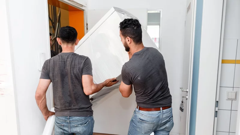 Damit kein Öl aus dem Kompressor in die Verdampferschlange gelangt, den Kühlschrank möglichst immer senkrecht stehend transportieren. - © Markus Scholz/dpa-tmn