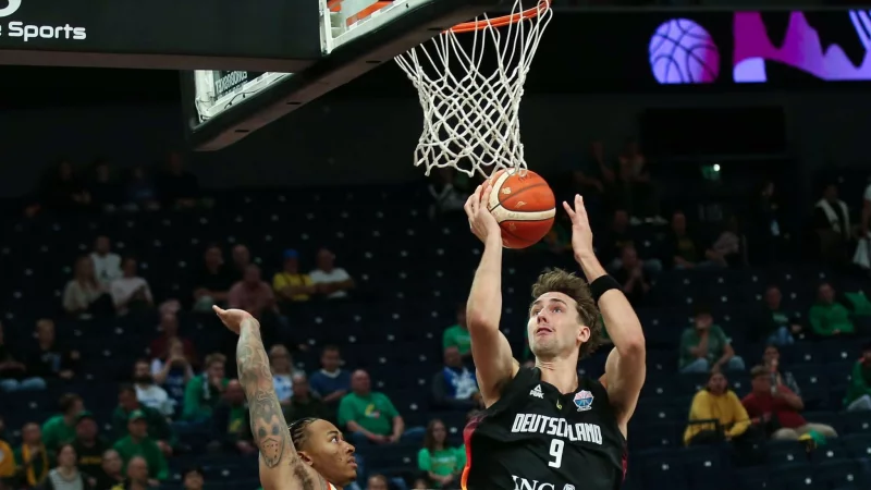 Stach an seinem Geburtstag heraus: Franz Wagner. - © Matthias Stickel/dpa