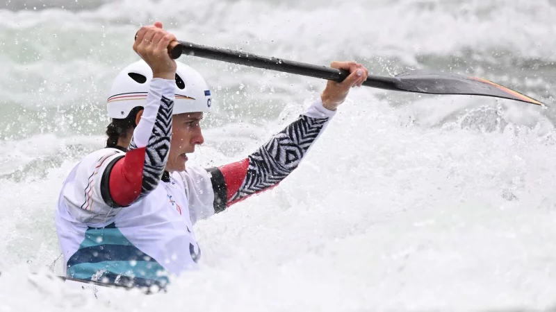 Die Olympia-Zweite Elena Lilik fuhr beim Weltcup in Tacen zum Sieg. (Archivbild) - © Sebastian Kahnert/dpa