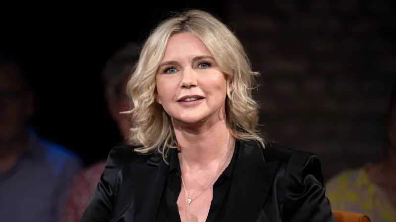 Veronica Ferres trinkt während des Filmfestivals keinen Alkohol, wie sie sagt. (Archivbild) - © Sina Schuldt/dpa