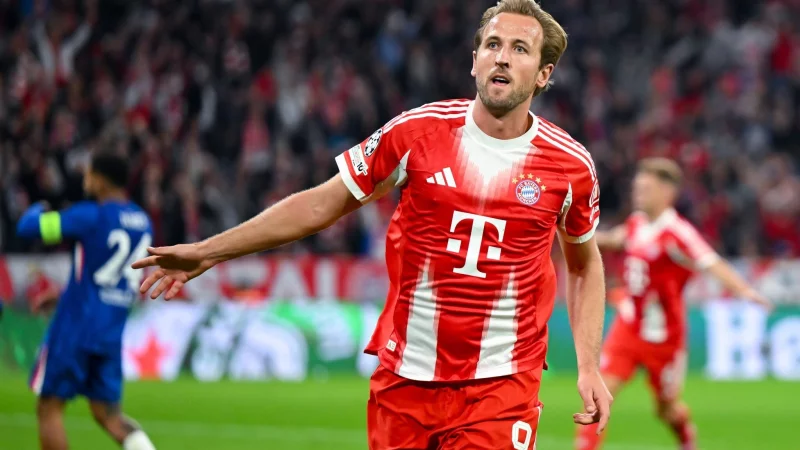 Harry Kane ist derzeit beim FC Bayern in einer bestechenden Form. (Archivfoto) - &copy; Sven Hoppe/dpa