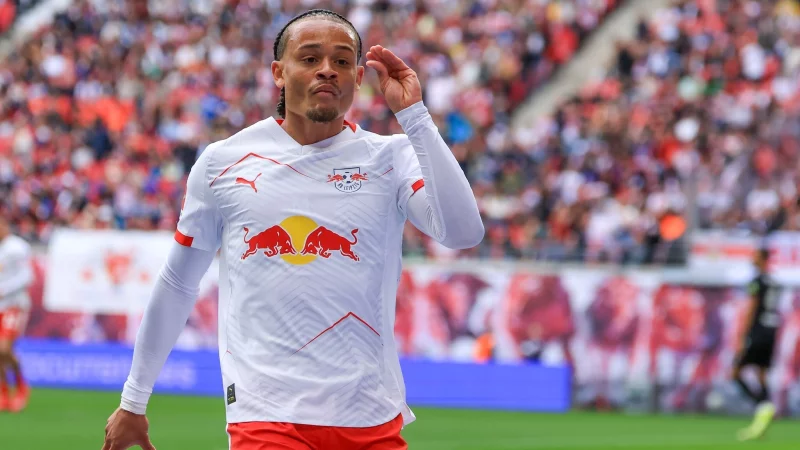 Xavi Simons verlässt RB Leipzig und spiel nun für Tottenham Hotspur. (Archivbild) - © Jan Woitas/dpa