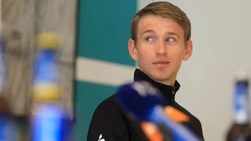 Radprofi Lennard Kämna belegt bei der Tour de Suisse den sechsten Platz in der Gesamtwertung. - © Clara Margais/dpa