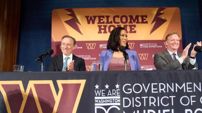 Washingtons B&uuml;rgermeisterin Muriel Bowser machte den Milliardenplan bekannt. - &copy; Jacquelyn Martin/AP/dpa