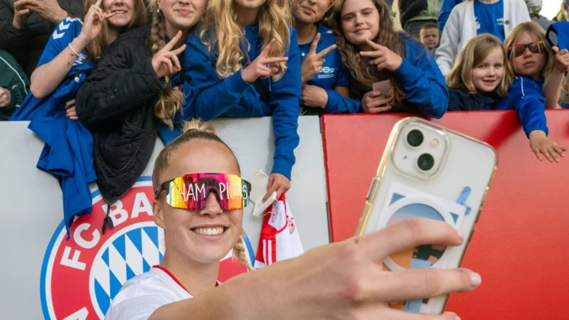 Nächster Titel für Giulia Gwinn und den FC Bayern? - © Peter Kneffel/dpa