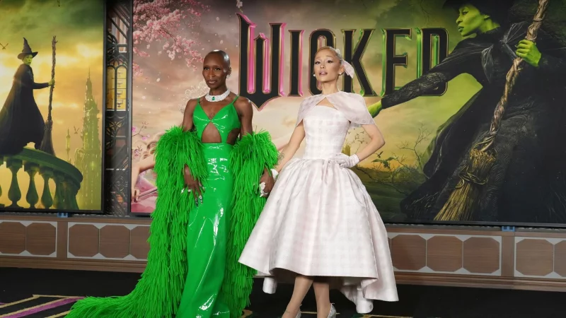 Ein erster Trailer zum zweiten Teil des Film-Musicals «Wicked» verspricht eine emotionale Fortsetzung der Geschichte um die gegensätzlichen Hexen Glinda und Elphaba. (Archivbild) - © Jordan Strauss/Invision via AP/dpa