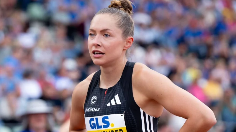 Gina Lückenkemper war bei den deutschen Meisterschaften die Schnellste. - © Sven Hoppe/dpa