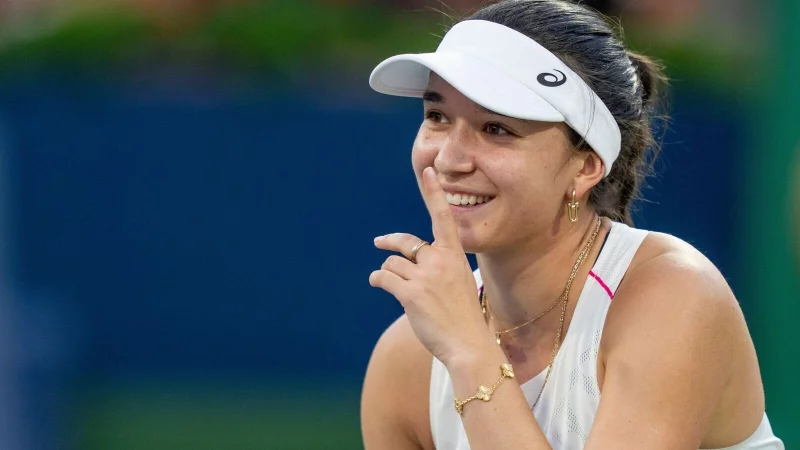 Kämpfte vergeblich: Eva Lys ist in Cincinnati ausgeschieden. - © Christinne Muschi/The Canadian Press/AP/dpa