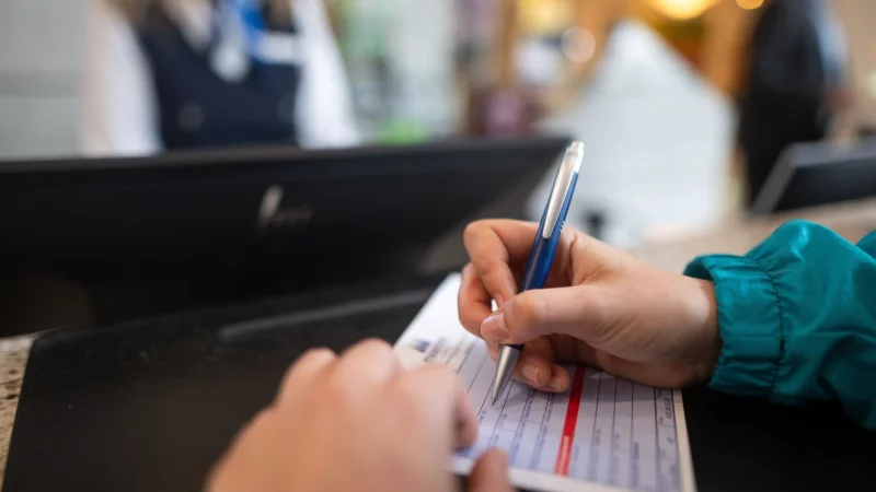 Nur weil seit dem 1. Januar 2025 f&uuml;r Deutsche keine beh&ouml;rdliche Meldepflicht mehr besteht, bedeutet das nicht, dass Hotels, Hostels und Anbieter von Ferienwohnungen deswegen keine Daten mehr von ihnen erheben d&uuml;rfen. - &copy; Sebastian Gollnow/dpa/dpa-tmn