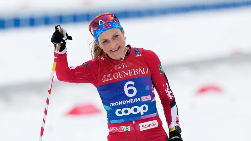 Mutterfreuden statt Comeback: Die norwegische Ski-Langl&auml;uferin Therese Johaug ist wieder schwanger. (Archivbild) - &copy; Matthias Schrader/AP/dpa