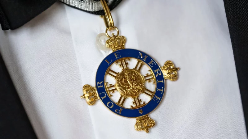 Der Orden Pour le merite. - &copy; Fabian Sommer/dpa