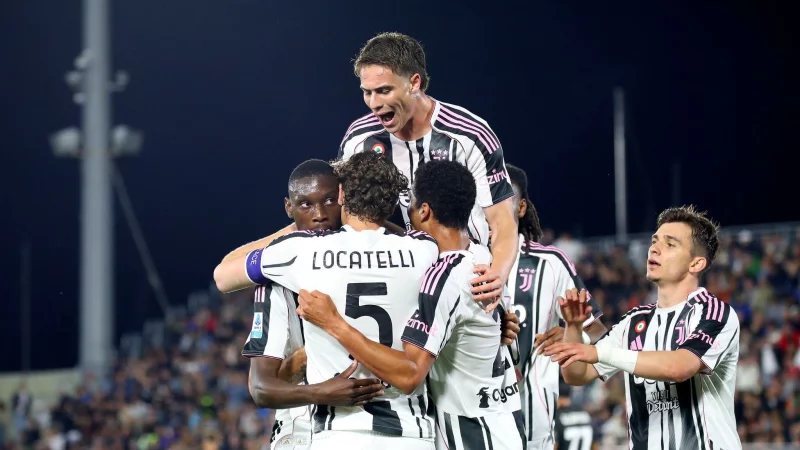 Kolo Muani beschert Juventus Turin ein Tor im Königsklassen-Kampf. - © Paola Garbuio/LaPresse/AP/dpa