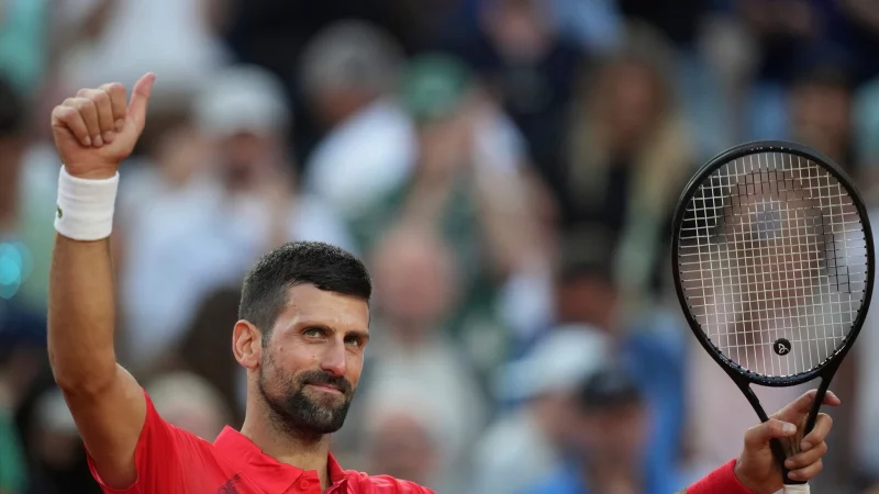Novak Djokovic nutzte die Zeit in Paris zu einem besonderen Ausflug. - &copy; Christophe Ena/AP/dpa