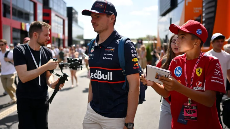 Kassierte eine Verwarnung der Rennkommissare: Max Verstappen. - &copy; Denes Erdos/AP/dpa