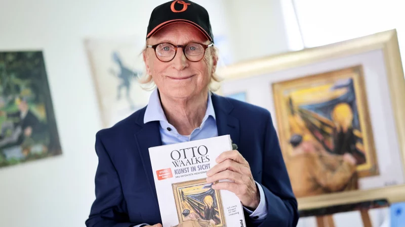 Otto Waalkes hat ein Buch &uuml;ber Kunst geschrieben. (Archivbild) - &copy; Christian Charisius/dpa